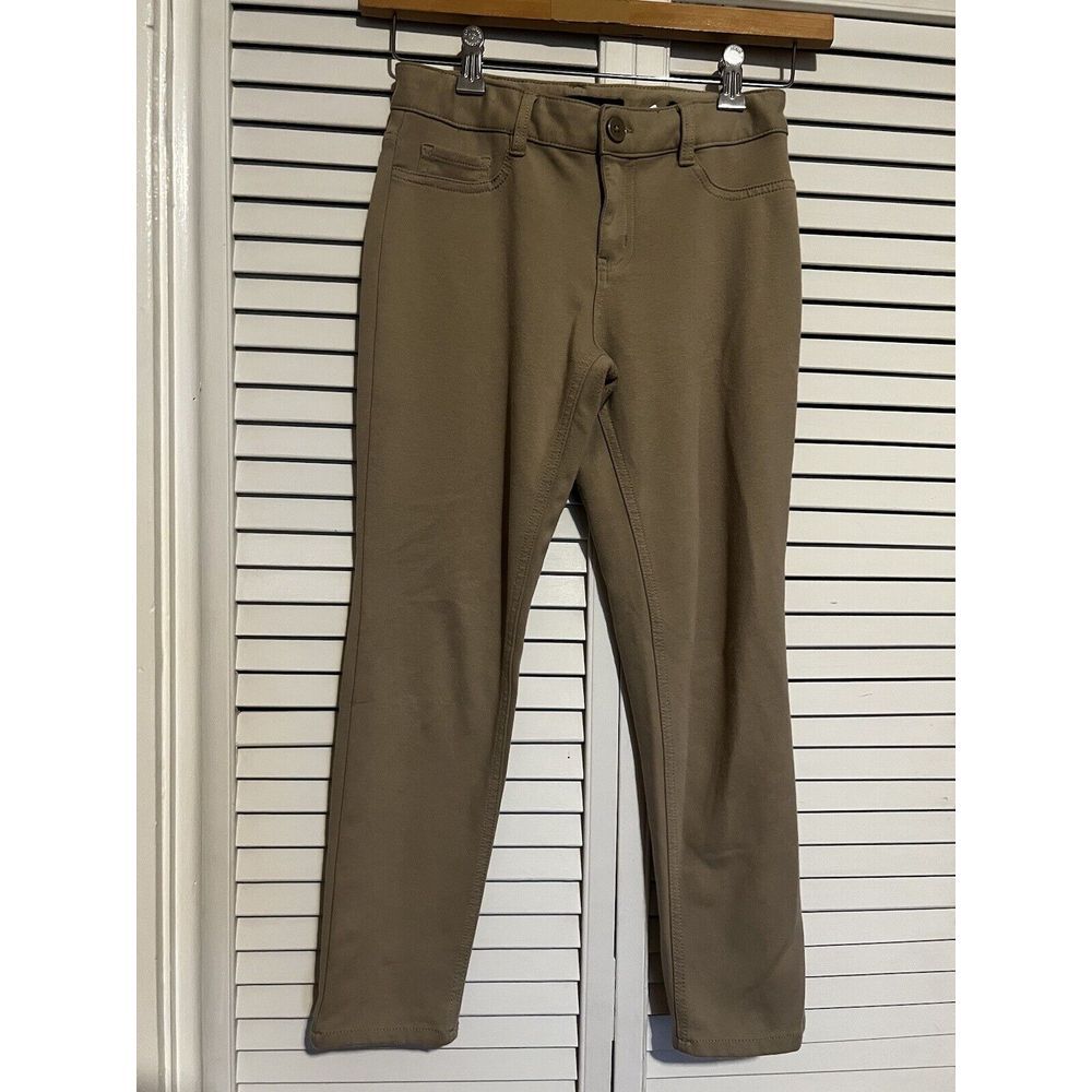 FRENCH‎ TOAST Girl's Kids Size 14 Pants Khaki Skinny School Uniform Interior Adj